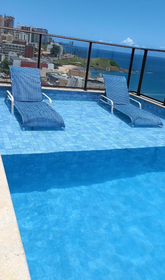 Loft Smart Farol Da Barra, Piscina Rooftop, Beira Mar No Farol Da Barra Salvador da Bahia Exterior foto